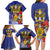 Barbados Independence Day Family Matching Long Sleeve Bodycon Dress and Hawaiian Shirt 30 November Brown Pelican With Trident - Wonder Print Shop