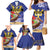 Barbados Independence Day Family Matching Mermaid Dress and Hawaiian Shirt 30 November Brown Pelican With Trident - Wonder Print Shop