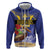 Barbados Independence Day Hoodie 30 November Brown Pelican With Trident - Wonder Print Shop