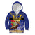 Barbados Independence Day Kid Hoodie 30 November Brown Pelican With Trident - Wonder Print Shop