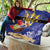 Barbados Independence Day Quilt 30 November Brown Pelican With Trident - Wonder Print Shop