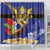 Barbados Independence Day Shower Curtain 30 November Brown Pelican With Trident