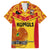Custom Papua New Guinea Rugby Family Matching Puletasi Dress and Hawaiian Shirt 2023 Go Kumuls Pacific Dynamic Style - Wonder Print Shop