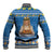 Sweden Christmas Baseball Jacket God Jul! Santa Lucia - Wonder Print Shop