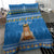 Sweden Christmas Bedding Set God Jul! Santa Lucia - Wonder Print Shop