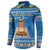 Sweden Christmas Button Sweatshirt God Jul! Santa Lucia - Wonder Print Shop