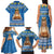 Sweden Christmas Family Matching Tank Maxi Dress and Hawaiian Shirt God Jul! Santa Lucia - Wonder Print Shop