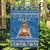 Sweden Christmas Garden Flag God Jul! Santa Lucia - Wonder Print Shop