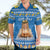 Sweden Christmas Hawaiian Shirt God Jul! Santa Lucia - Wonder Print Shop