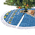 Sweden Christmas Tree Skirt God Jul! Santa Lucia - Wonder Print Shop