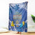 Hanukkah Jewish Festival Blanket It's Lit - Polynesian Pattern