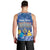 Personalised Hanukkah Jewish Festival Men Tank Top It's Lit - Polynesian Pattern - Wonder Print Shop