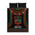 Personalized African-American Kwanzaa Quilt Bed Set Kinara Candles African Pattern - Wonder Print Shop