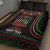 Personalized African-American Kwanzaa Quilt Bed Set Kinara Candles African Pattern - Wonder Print Shop