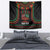 Personalized African-American Kwanzaa Tapestry Kinara Candles African Pattern