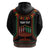 Personalized African-American Kwanzaa Zip Hoodie Kinara Candles African Pattern - Wonder Print Shop