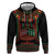 Personalized African-American Kwanzaa Zip Hoodie Kinara Candles African Pattern - Wonder Print Shop