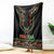 African-American Kwanzaa Blanket Dashiki Mix Paisley Pattern