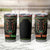 Personalized African-American Kwanzaa Tumbler Cup Dashiki Mix Paisley Pattern