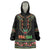 Personalized African-American Kwanzaa Wearable Blanket Hoodie Dashiki Mix Paisley Pattern