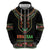 Personalized African-American Kwanzaa Zip Hoodie Dashiki Mix Paisley Pattern - Wonder Print Shop