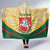 Personalised Lithuania Independence Day Hooded Blanket Coat Of Arms Proud