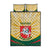 Personalised Lithuania Independence Day Quilt Bed Set Coat Of Arms Proud - Wonder Print Shop