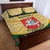 Personalised Lithuania Independence Day Quilt Bed Set Coat Of Arms Proud - Wonder Print Shop