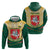 Personalised Lithuania Independence Day Zip Hoodie Coat Of Arms Proud - Wonder Print Shop