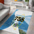 Proud To Be Saint Lucia 758 Area Rug Pitons With Map - Wonder Print Shop