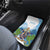 Proud To Be Saint Lucia 758 Car Mats Pitons With Map - Wonder Print Shop