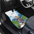 Proud To Be Saint Lucia 758 Car Mats Pitons With Map - Wonder Print Shop