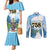 Proud To Be Saint Lucia 758 Couples Matching Mermaid Dress and Long Sleeve Button Shirt Pitons With Map