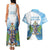 Proud To Be Saint Lucia 758 Couples Matching Tank Maxi Dress and Hawaiian Shirt Pitons With Map - Wonder Print Shop