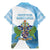 Proud To Be Saint Lucia 758 Family Matching Mermaid Dress and Hawaiian Shirt Pitons With Map - Wonder Print Shop