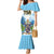 Proud To Be Saint Lucia 758 Family Matching Mermaid Dress and Hawaiian Shirt Pitons With Map - Wonder Print Shop