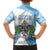 Proud To Be Saint Lucia 758 Family Matching Puletasi and Hawaiian Shirt Pitons With Map - Wonder Print Shop