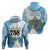 Proud To Be Saint Lucia 758 Hoodie Pitons With Map - Wonder Print Shop