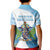 Proud To Be Saint Lucia 758 Kid Polo Shirt Pitons With Map - Wonder Print Shop