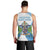 Proud To Be Saint Lucia 758 Men Tank Top Pitons With Map