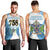 Proud To Be Saint Lucia 758 Men Tank Top Pitons With Map