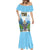 Proud To Be Saint Lucia 758 Mermaid Dress Pitons With Map - Wonder Print Shop