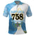 Proud To Be Saint Lucia 758 Polo Shirt Pitons With Map - Wonder Print Shop