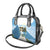 Proud To Be Saint Lucia 758 Shoulder Handbag Pitons With Map