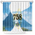 Proud To Be Saint Lucia 758 Shower Curtain Pitons With Map