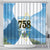 Proud To Be Saint Lucia 758 Shower Curtain Pitons With Map