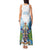 Proud To Be Saint Lucia 758 Tank Maxi Dress Pitons With Map - Wonder Print Shop