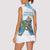 Proud To Be Saint Lucia 758 Women Sleeveless Polo Shirt Pitons With Map - Wonder Print Shop