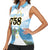 Proud To Be Saint Lucia 758 Women Sleeveless Polo Shirt Pitons With Map - Wonder Print Shop