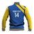 Custom Saint Lucia Football Baseball Jacket 2025 Go Champions - Wonder Print Shop